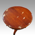 19thc. mahogany drum table - Image 2