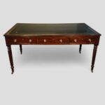 19thc. mahogany partners writing table