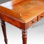 19thc. mahogany writing table - Image 7