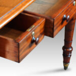 19thc. mahogany writing table - Image 9