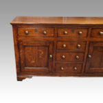 19thc. oak cupboard dresser - Image 8