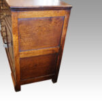 19thc. oak cupboard dresser - Image 5
