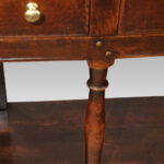 19thc. oak dresser base - Image 7