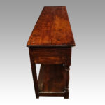 19thc. oak dresser base - Image 8