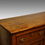 Antique 19thc. oak dresser base - Image 9