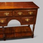 19thc. oak pot board dresser base - Image 2