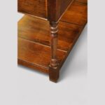 19thc. oak pot board dresser base - Image 5
