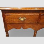 19thc. oak pot board dresser base - Image 5