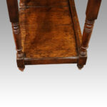 19thc. oak pot board dresser base - Image 6