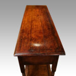19thc. oak pot board dresser base - Image 3