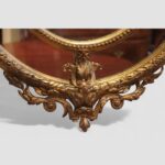 Antique 19th Century Oval Gilt Framed Mirror - Image 2