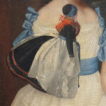 19thc. primitive portrait of children - Image 3
