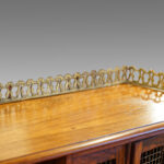 19th.c Rosewood writing desk - Image 4