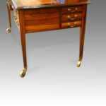 19th.c Rosewood writing desk - Image 8