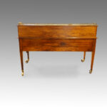 19th.c Rosewood writing desk - Image 6