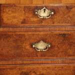 19thc. walnut batchelors chest - Image 8