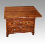 19thc. walnut batchelors chest - Image 7