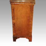 19thc. walnut batchelors chest - Image 4
