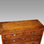 19thc. walnut batchelors chest - Image 2