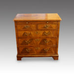 Antique walnut chest of drawers