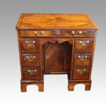 Antique walnut kneehole