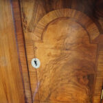 Antique walnut kneehole - Image 5