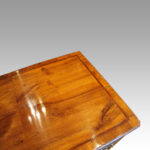 Antique walnut kneehole - Image 9