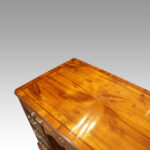 Antique walnut kneehole - Image 8
