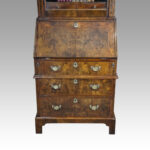 19thc. walnut small bureau bookcase - Image 2