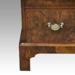 19thc. walnut small bureau bookcase - Image 5