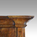 19thc. walnut small bureau bookcase - Image 6