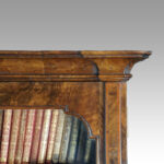 19thc. walnut small bureau bookcase - Image 8