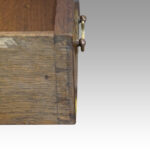 19thc. walnut small bureau bookcase - Image 9