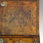 19thc. walnut small bureau bookcase - Image 10
