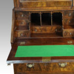 19thc. walnut small bureau bookcase - Image 12