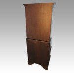19thc. walnut small bureau bookcase - Image 15