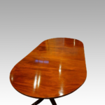 Mahogany twin pillar dining table (1930's) NOW SOLD - Image 6