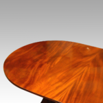 Mahogany twin pillar dining table (1930's) NOW SOLD - Image 3