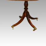 Mahogany twin pillar dining table (1930's) NOW SOLD - Image 5