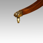 Mahogany twin pillar dining table (1930's) NOW SOLD - Image 4