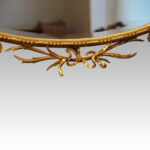 Adam style gilt mirror - Image 4
