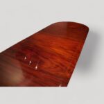 Antique 3 pillar dining table - Image 9