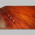 Antique 3 pillar dining table - Image 5