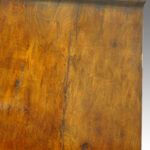 Antique Burr Elm chest on stand - Image 8