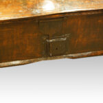Antique Colonial hardwood large coffee table trunk - Image 3
