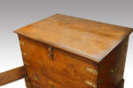 Antique Colonial Campaign Mule Chest NOW SOLD - Image 6