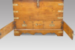 Antique Colonial Campaign Mule Chest NOW SOLD - Image 7
