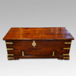 Antique Colonial merchant chest
