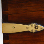 Antique Colonial merchant chest - Image 3
