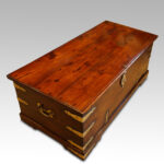 Antique Colonial merchant chest - Image 2